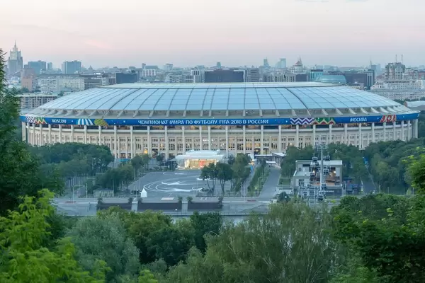 Olympiastadion Luzhniki in Moscow
