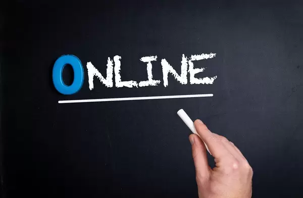 Online text on blackboard