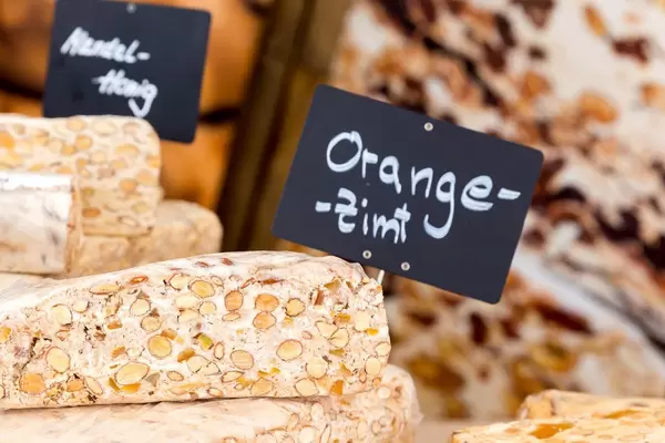 Orange-Zimt-Nougat