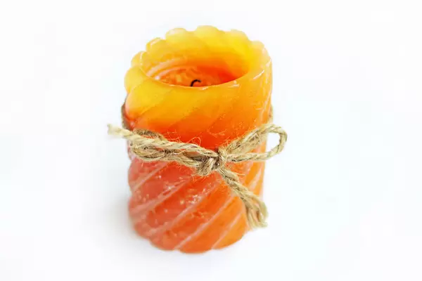 Orangene Kerze / Orange Candle