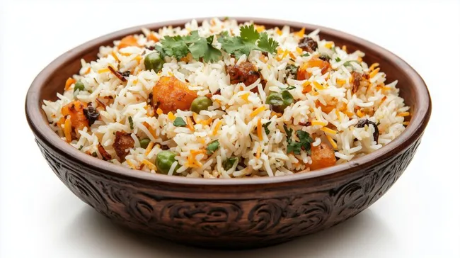 Orientalischer Reis-Eintopf mit Gemüse