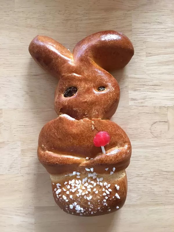 Osterhase-Weckmann