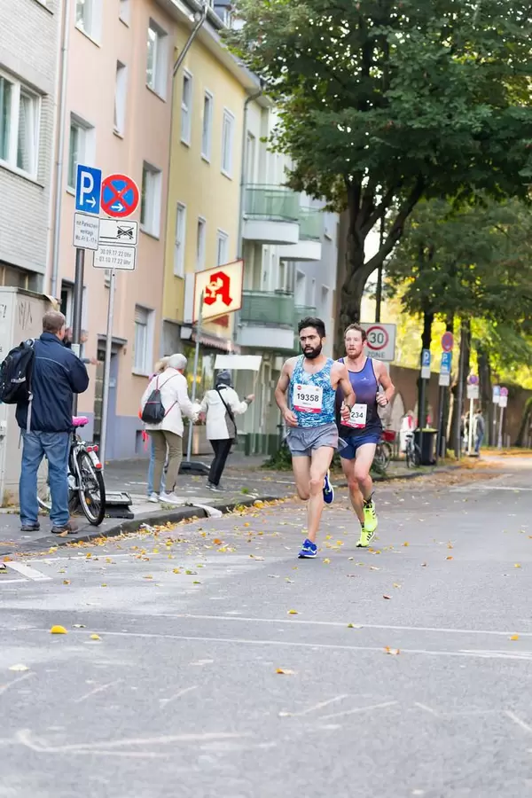 Oubaha Idriss, Wilberforce Gary - Köln Marathon 2017