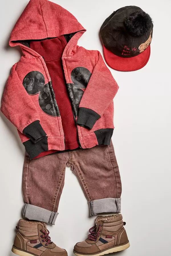 Outfit for little boy. Spring collection