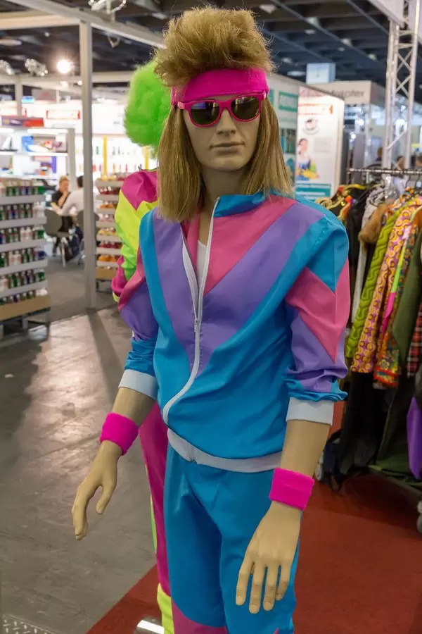 Outfit für Männer im Look der 80er - IAW Köln 2018