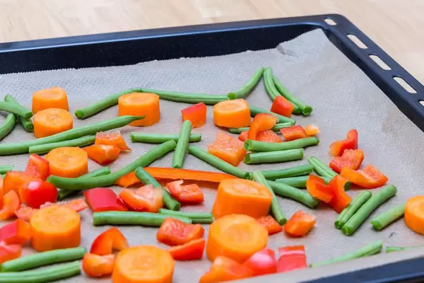 oven-roasted vegetables