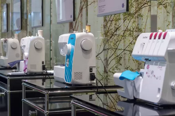 Overlock sewing machines by Brother