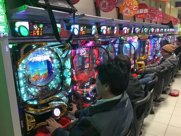 Pachinko Machines in Tokyo