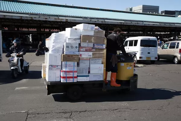 Paketzusteller - Tokyo, Japan