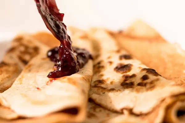 Pancakes With Jam