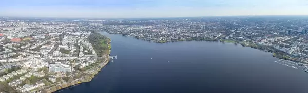 Panorama: Hamburger Außenalster