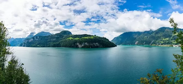 Panorama of the lake Lucern