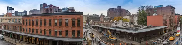 Panorama View of Washington St. / Gansevoort St. New York