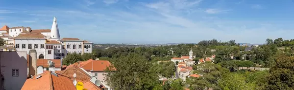 Panoramafoto der Stadt Sintra