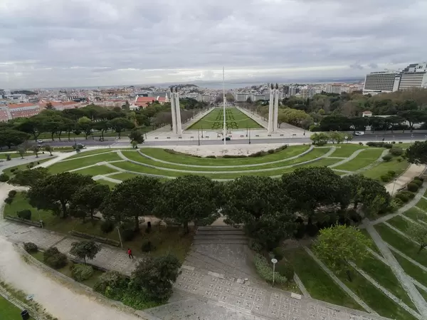Park in Lissabon, Portugal