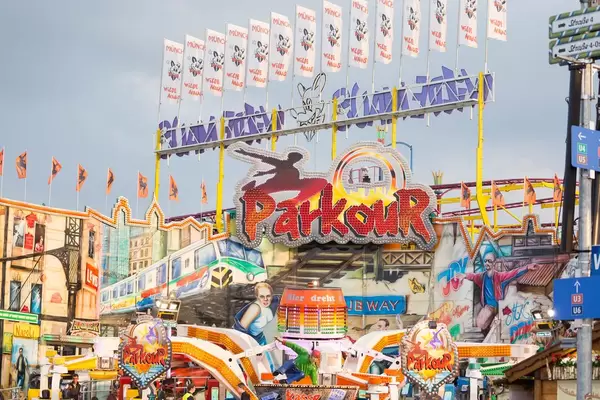 Parkour ride - Oktoberfest 2017