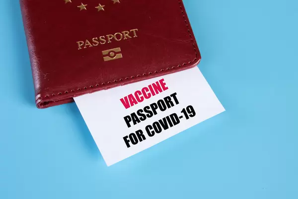Passport and Covid-19 vaccination certificate