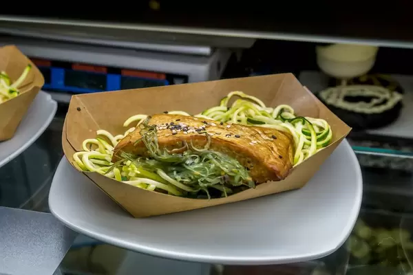 Paste to go in cardboard container