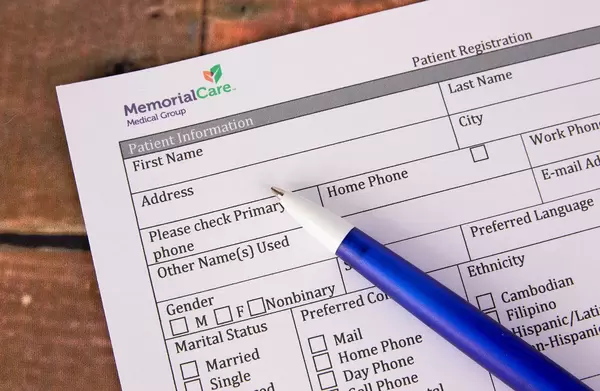 Patient Registration form
