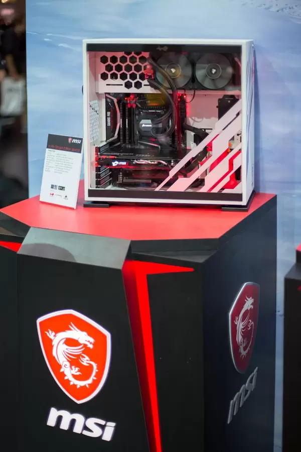 PC von MSI bei der Gamescom 2017