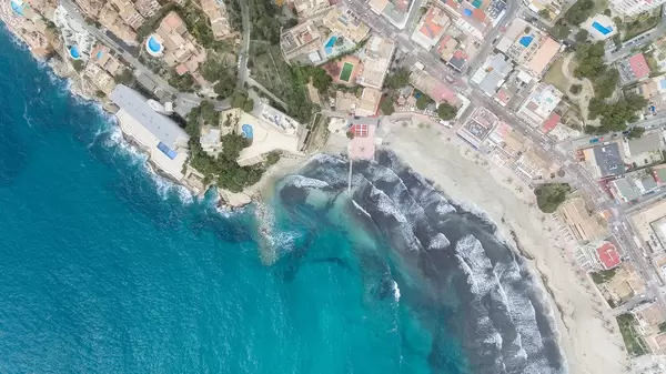 Peguera, Mallorca aus der Luft