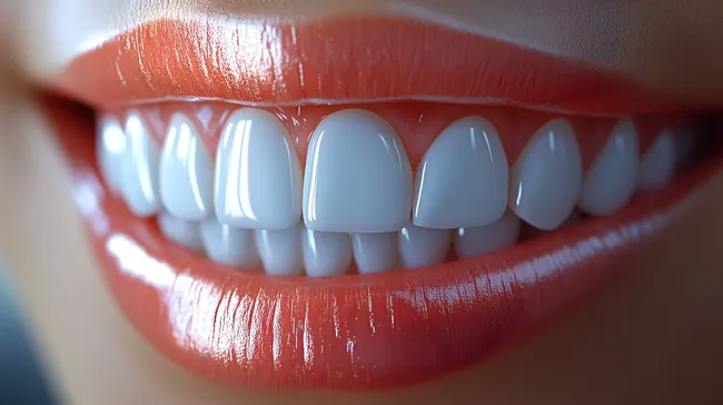 Perfektes, gesundheitsförderliches Lächeln