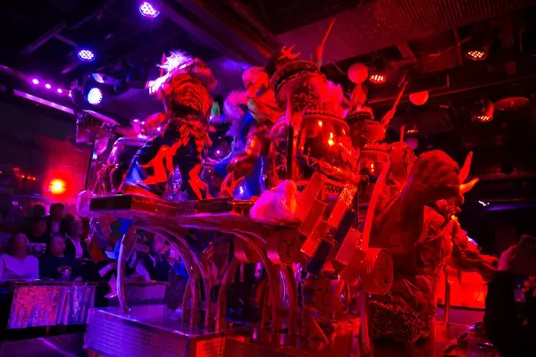 Performance at the Robot Restaurant in Shinjuku, Tokyo