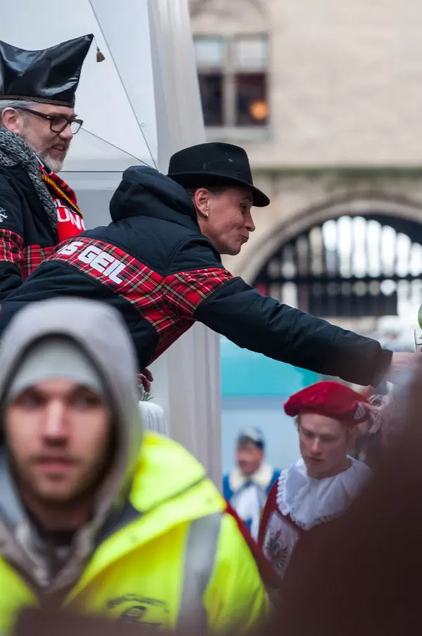 Peter Brings am Rosenmontagszug 2016