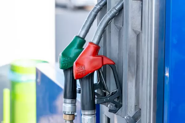 Petrol station for cars