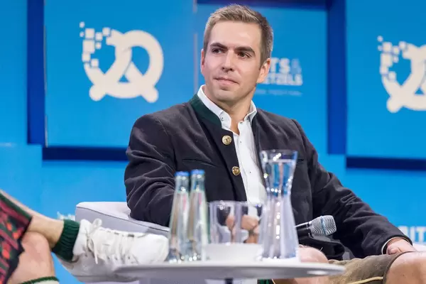 Philipp Lahm auf der Bits & Pretzels 2017