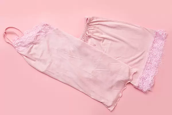 Pink women's nightgown