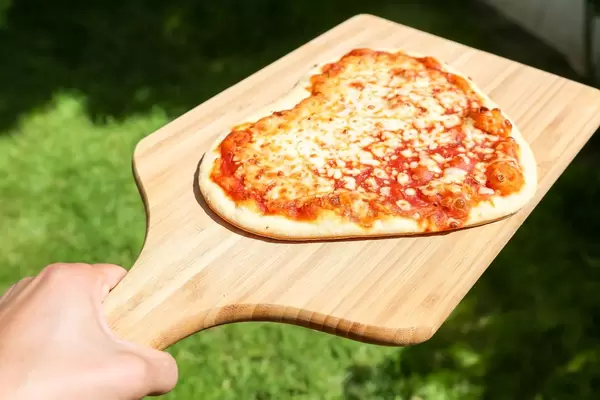 Pizza on Valentine's Day