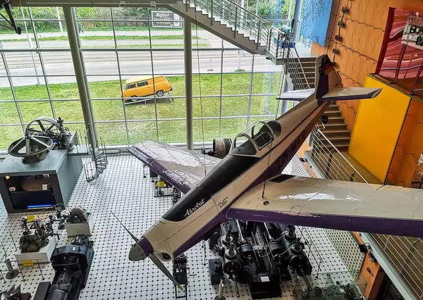 Plane at Brno technical museum