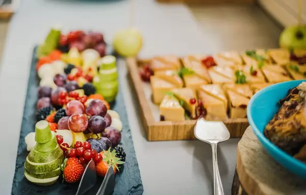 Plate of Fresh Fruits