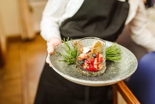 Plate Of Juniper And Cream And Berries (Flip 2020)