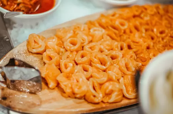 Plate Of Sliced Salmon