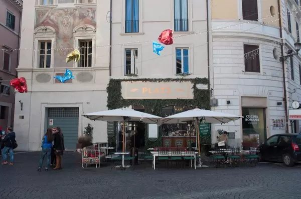 Platz Grand Bistrot in Rom, Italien