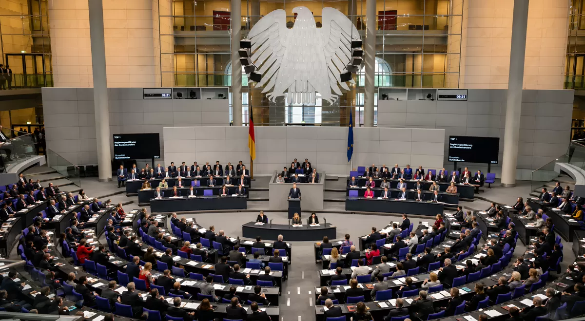 Plenarsitzung des Deutschen Bundestages in Berlin