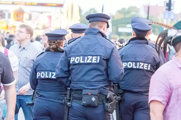 Police at Oktoberfest 2017