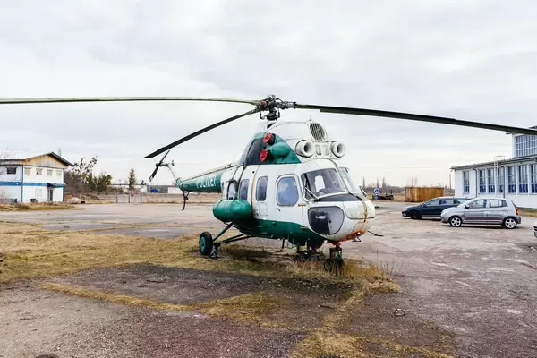 Police helicopter / Polizeihubschrauber