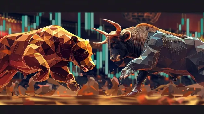 Polygonale Tiere in Finanzmarktsymbolik