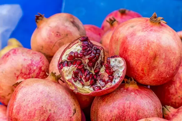 Pomegranate on marketplace