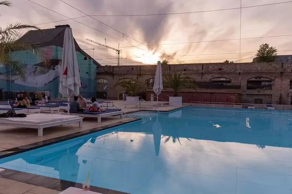 Pool at Haubentaucher in Berlin