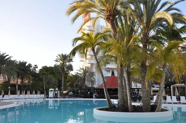 Pools in Riu Papaya, Gran Canaria