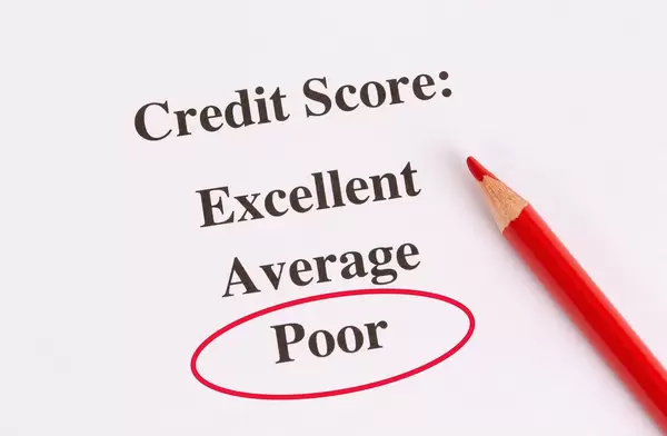 Poor Credit Score result