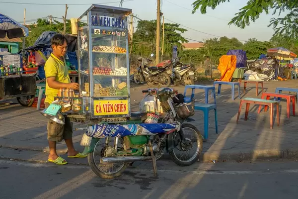 Popular Street Food Snacks offered at Binh Thanh District in Ho Chi Minh City