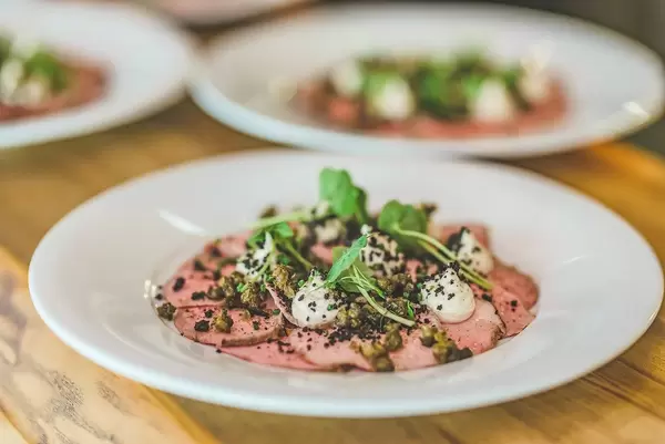 Pork Meat Salad with Capers (Flip 2019)