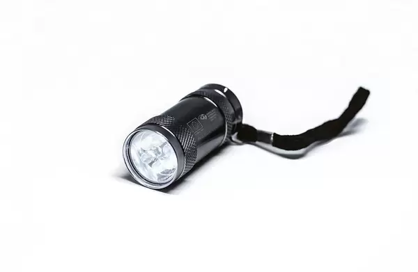Portable Light isolated on a white background
