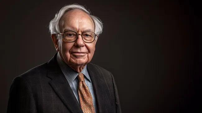 Porträt des Investors und Milliardärs Warren Buffett