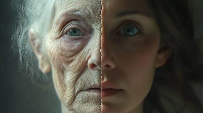 Porträt einer älteren und jüngeren Frau